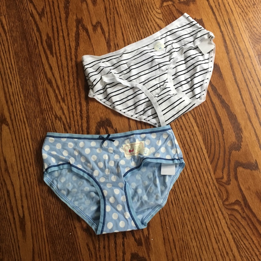 GAP Cotton Tanga Low Rise Hipster Panties XS NWT (Set of 2)